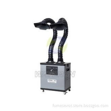 High Voltage Portable Solder Fume Extractor with Extraction
